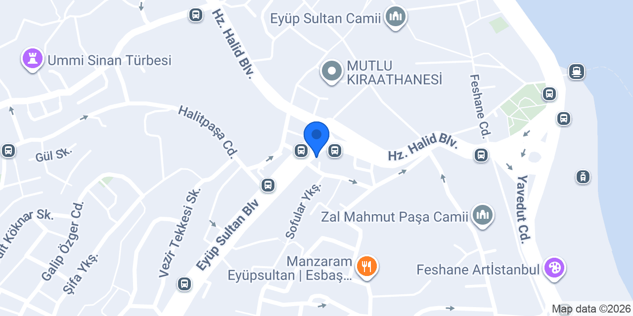 Eyüp Bulvar Taksi konumu