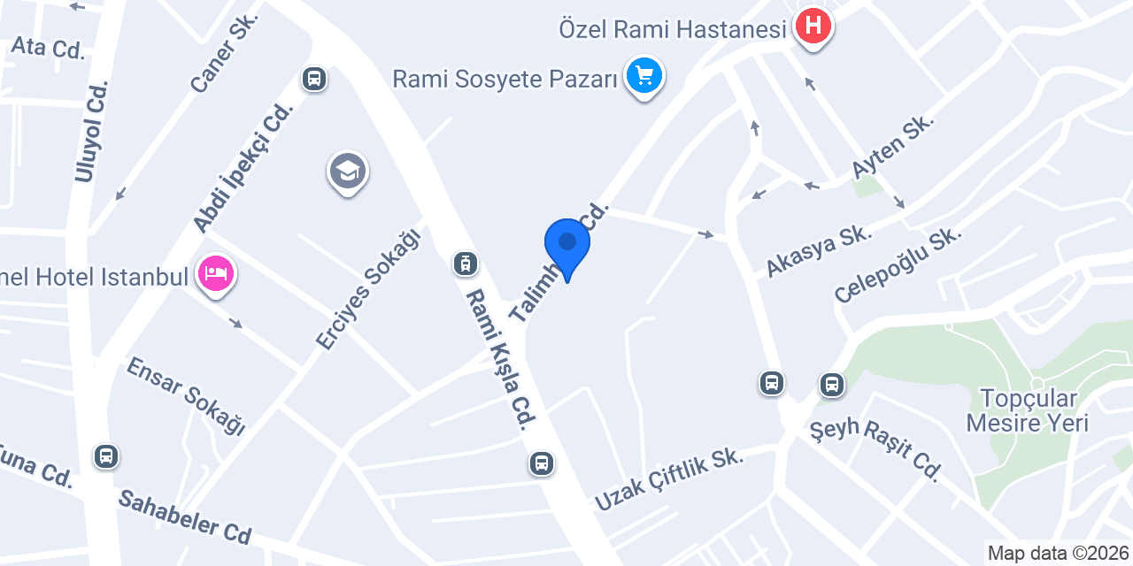 Pilot Garage Oto Ekspertiz Eyüpsultan Rami konumu