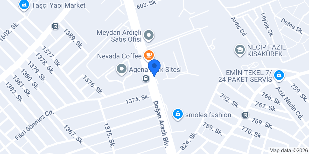 Vens Coffee Meydan Ardıçlı konumu