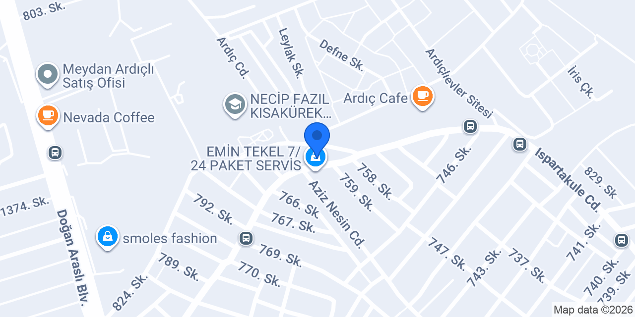 Mustafa Erkek Kuaförü konumu