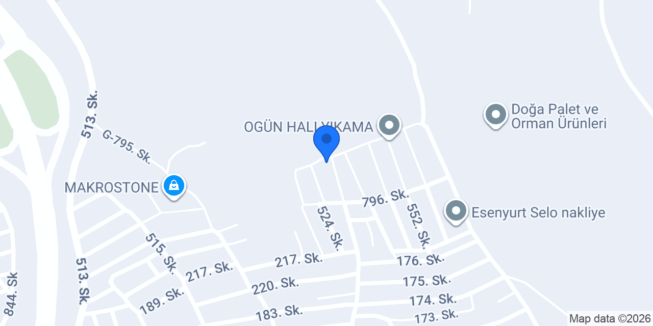 Bozoklu Mermer konumu