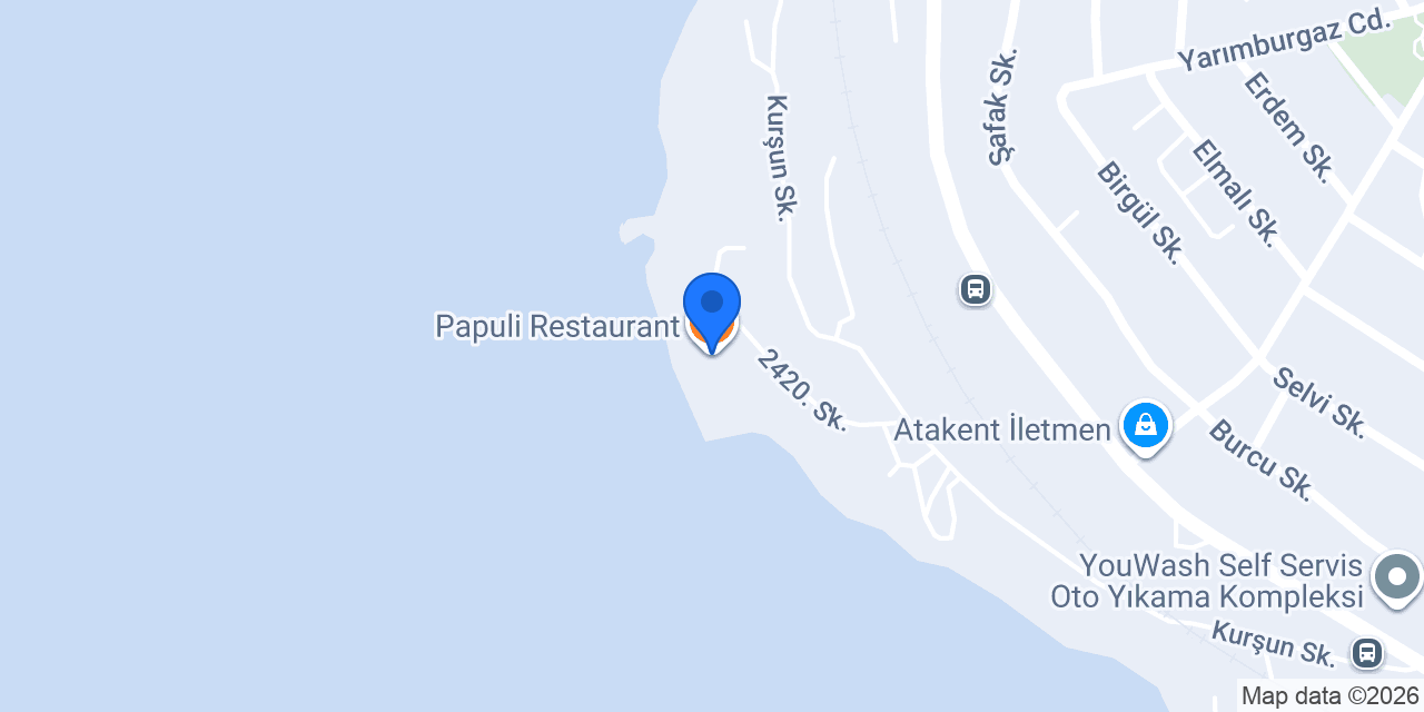 Papuli Restaurant konumu