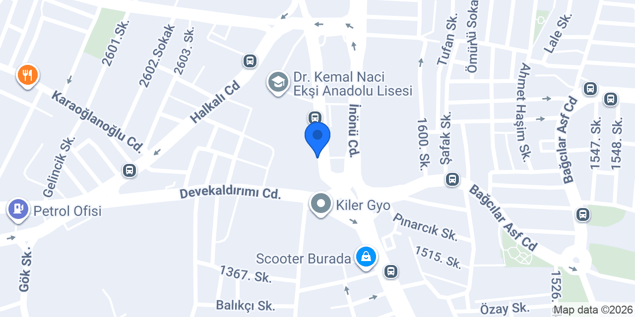 Dilruba Turizm konumu