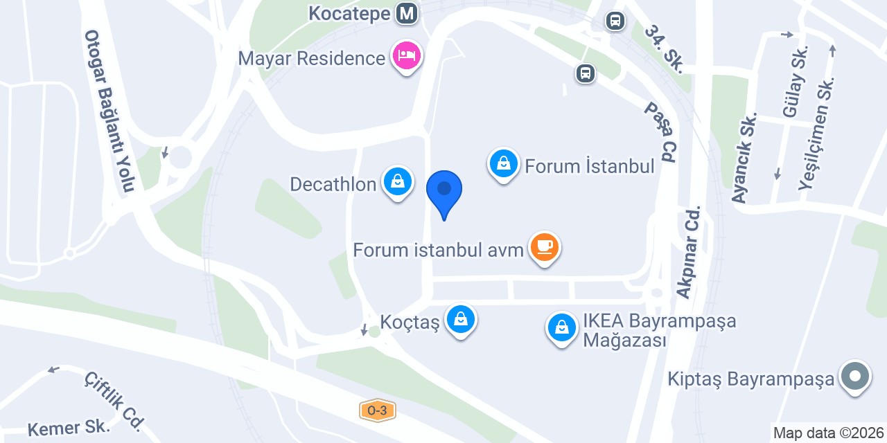 COOKSHOP. Forum İstanbul AVM konumu