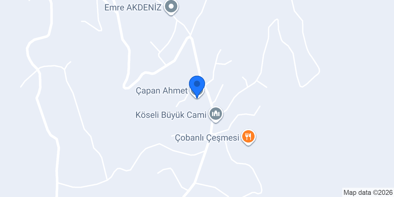 Erol Tosun Malikanesi konumu