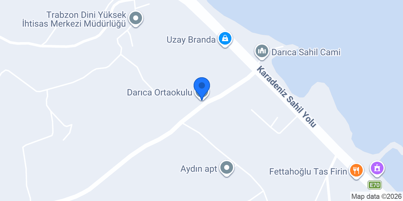 Darıca Ortaokulu konumu