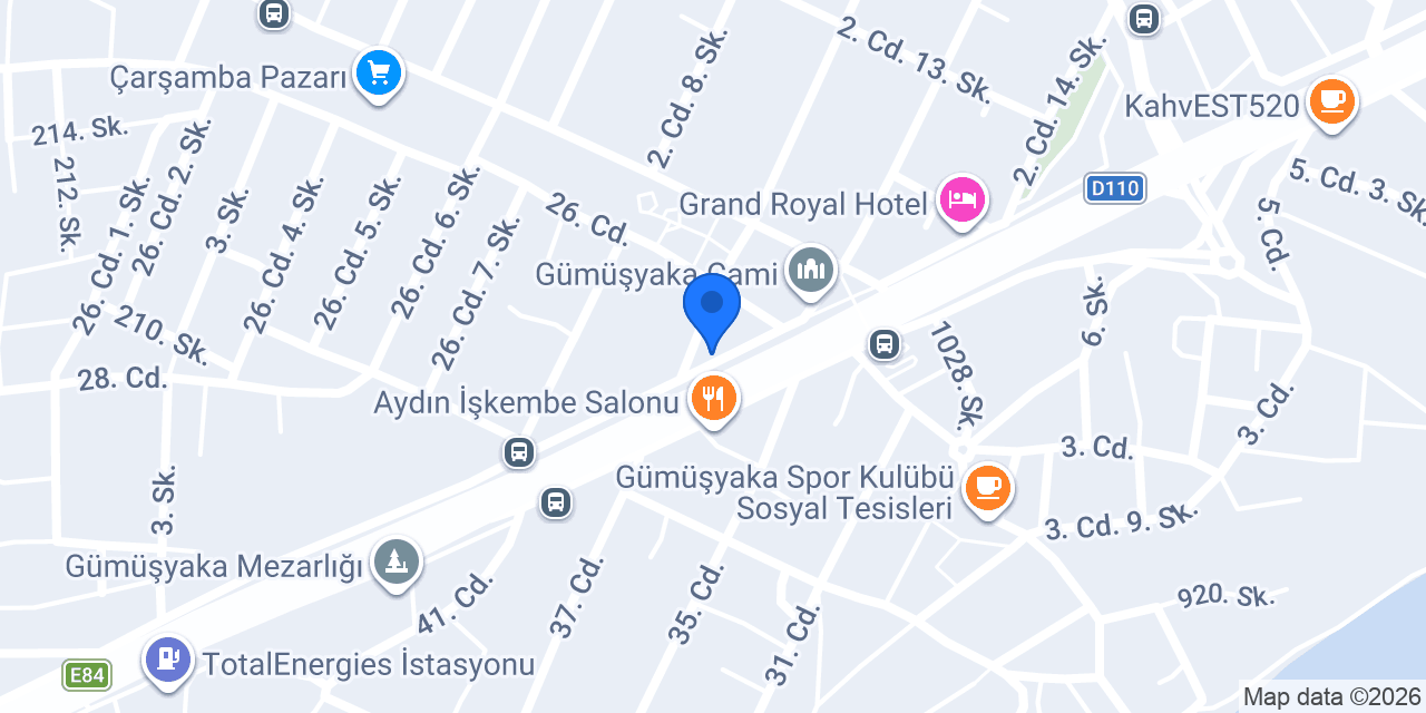 Efsane 34 Mersin Tantuni konumu