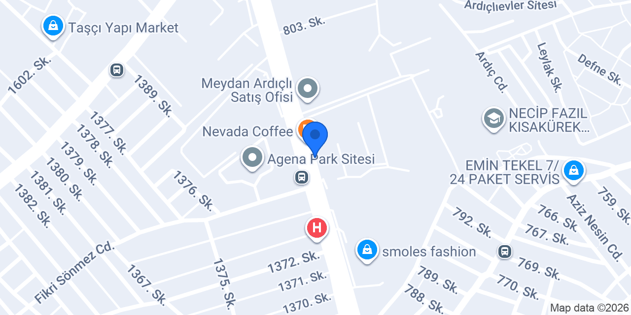 Luuma Esenyurt Meydan Ardıçlı konumu