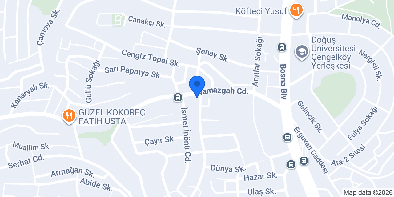 Zade Unlu Mamulleri konumu