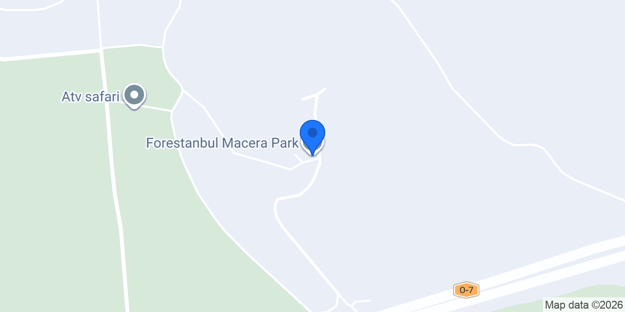 Forestanbul Macera Park konumu
