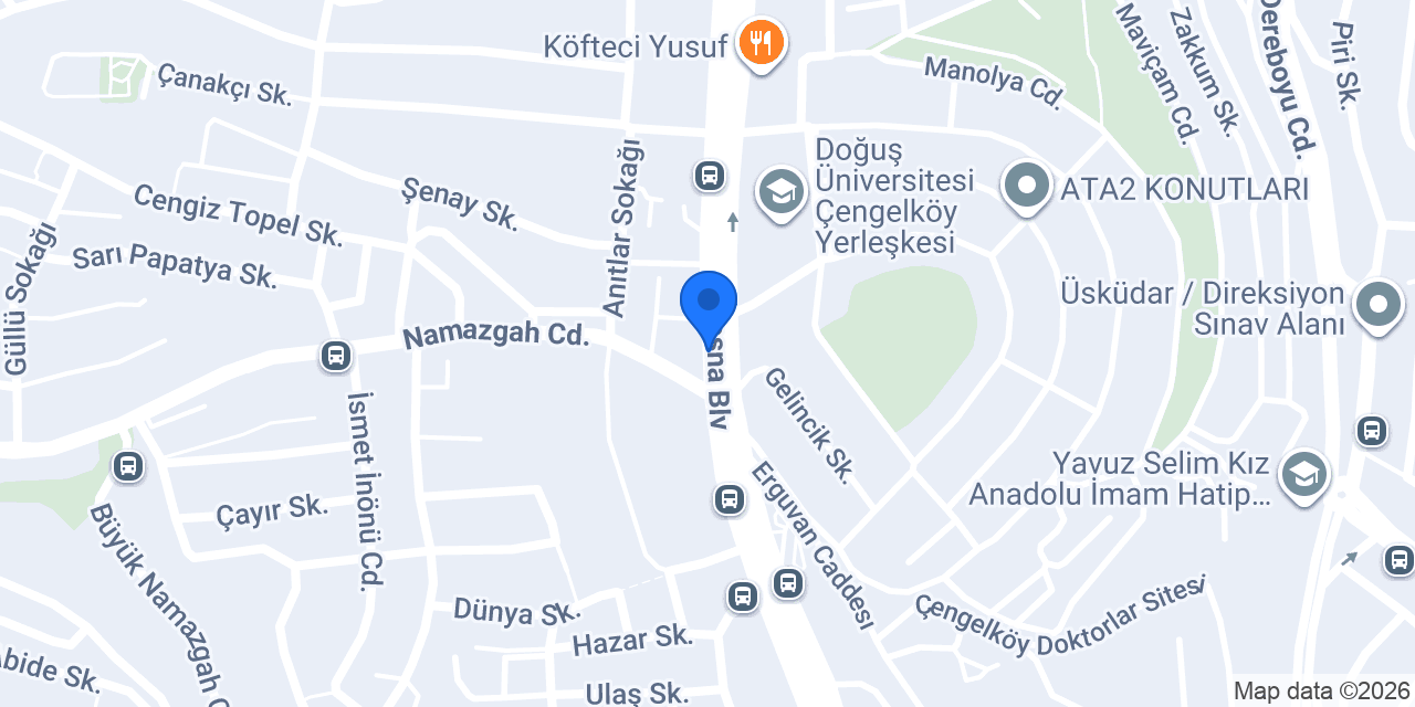 Ata Çiçekçilik konumu