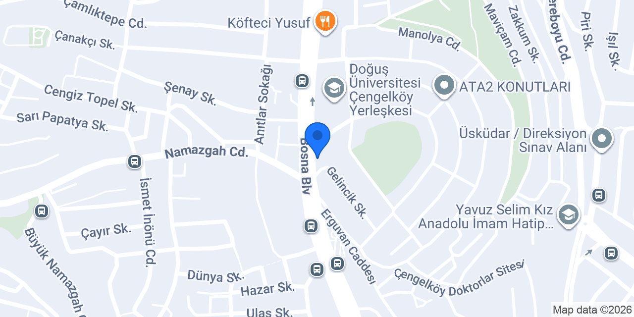 Little Caesars Çengelköy Şubesi konumu