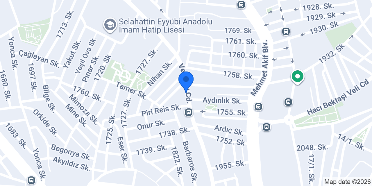 Akbulut Eczanesi konumu