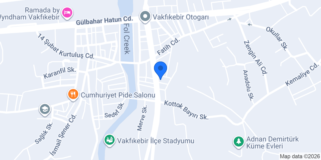 Demir Döküm İklim Mühendislik konumu