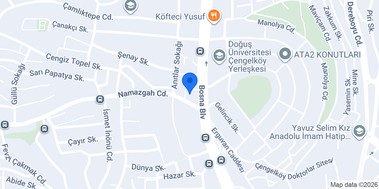 Antakya Kasabı & Çengelköy konumu