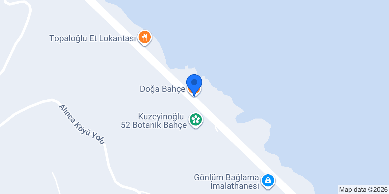 Doğa Bahçe konumu