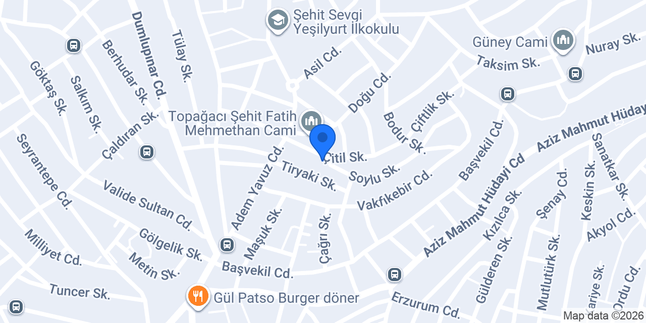 Koç-Su Tesisat konumu
