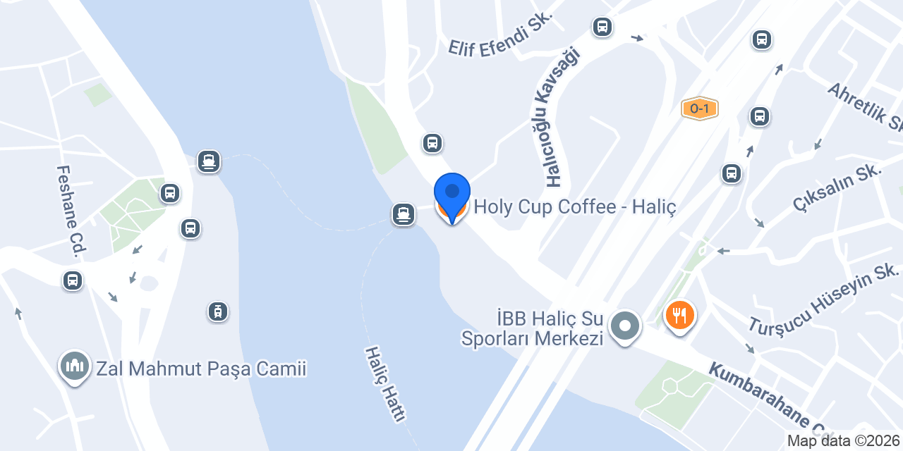 Holy Cup Coffee - Haliç konumu