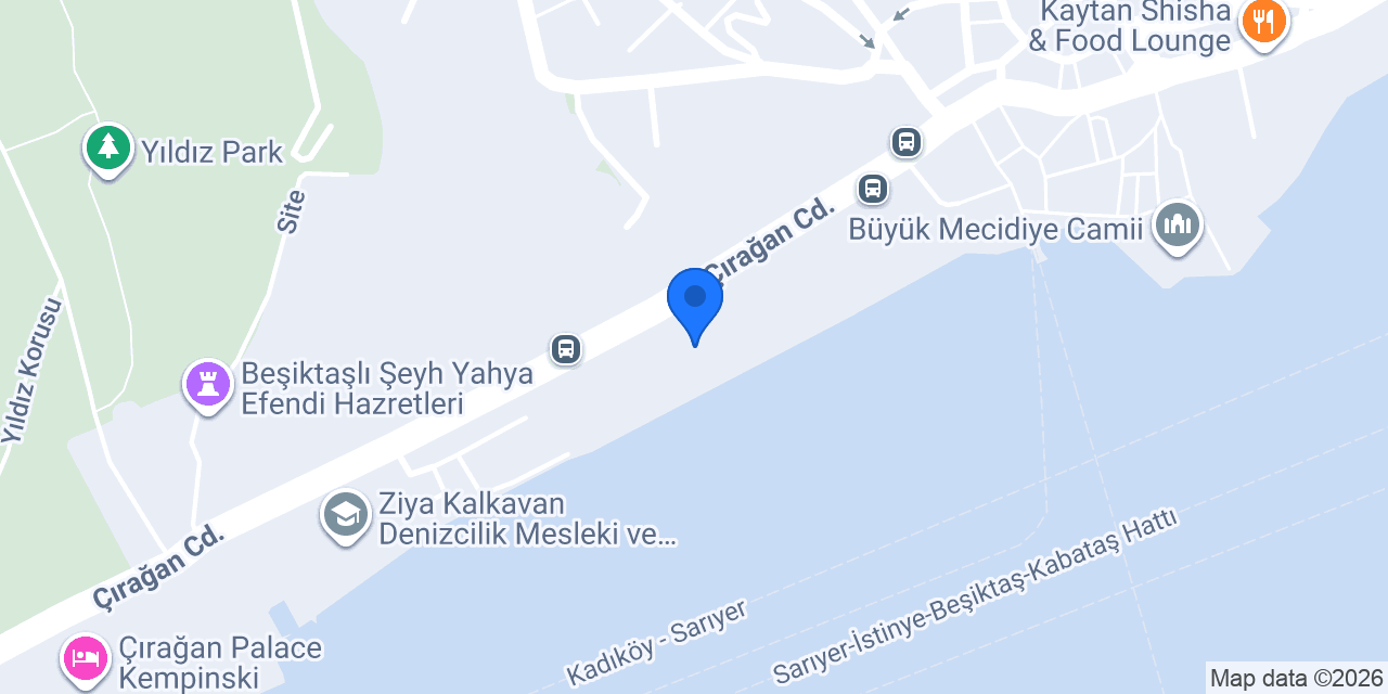 Kabataş Erkek Lisesi konumu