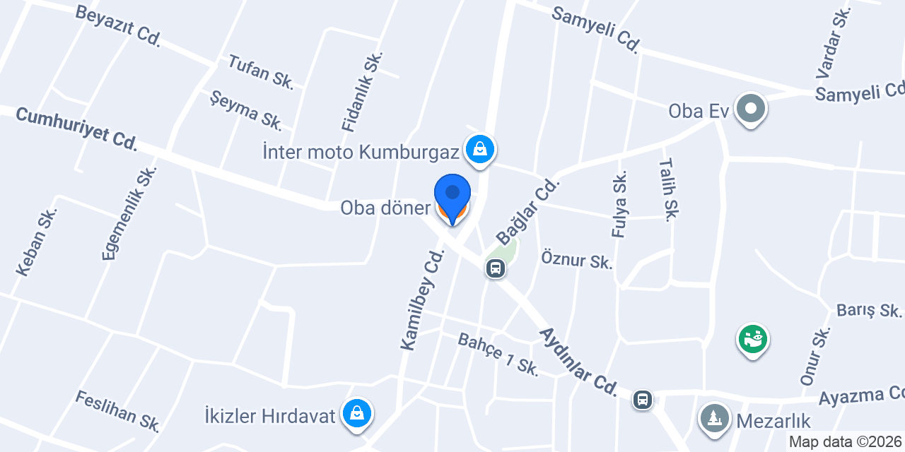 Oba döner konumu
