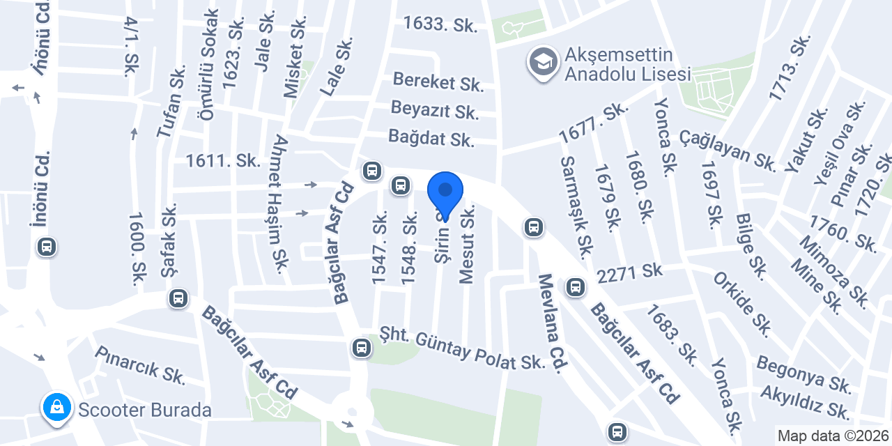 DEKORAKS Akordeon Kapı konumu