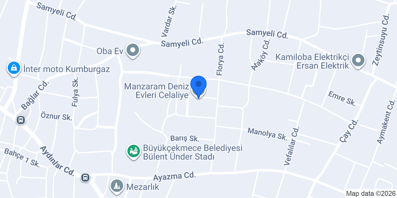 Manzaram Deniz Evleri Celaliye konumu