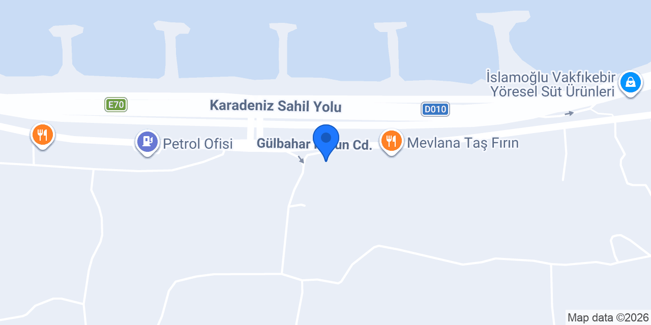 Divanev I Trabzon Vakfıkebir konumu