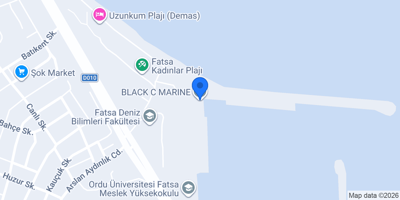 BLACK C MARINE konumu