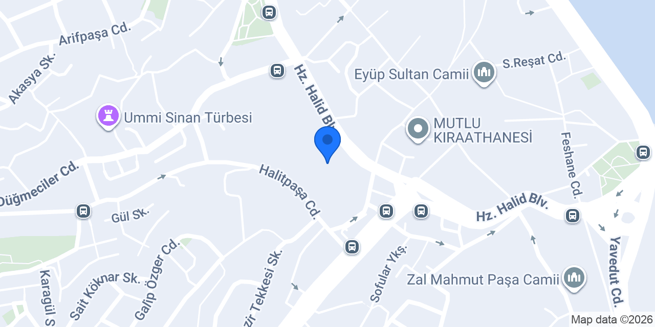 Eyüpsultan İlçe Seçim Kurulu konumu