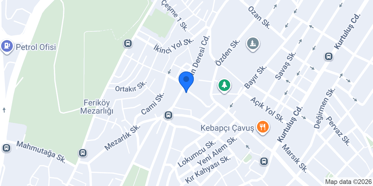 Çetinkaya Otopark konumu