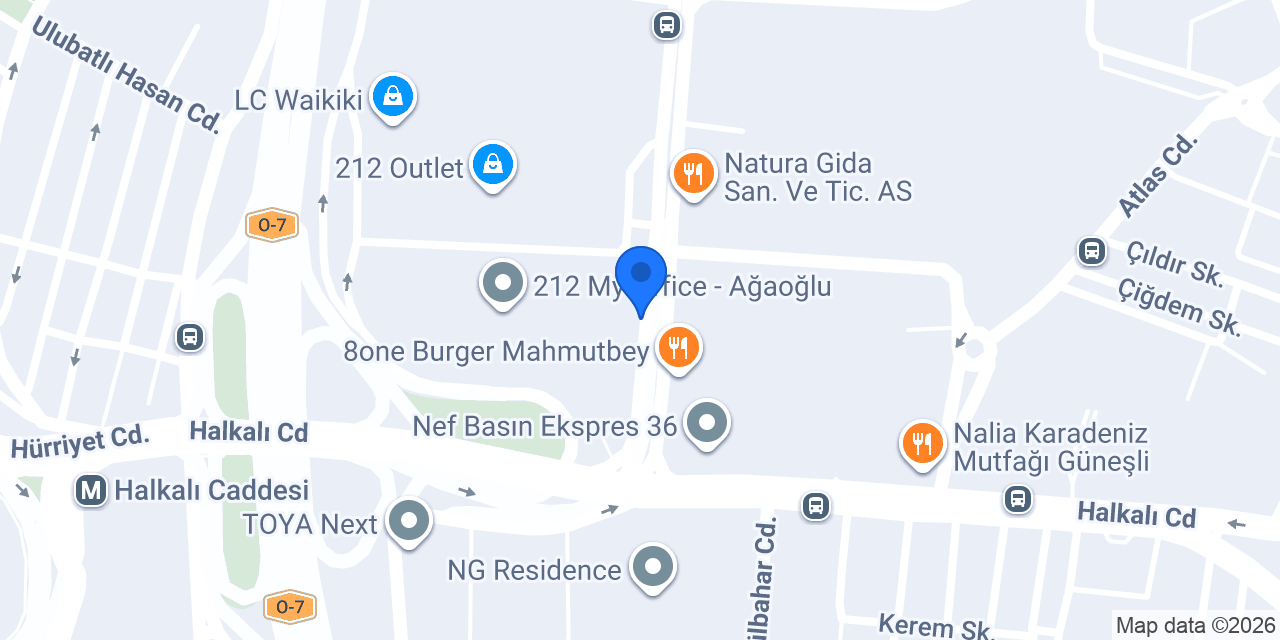 Nextway Transport konumu