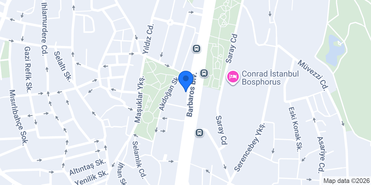 Kapalı Otopark konumu