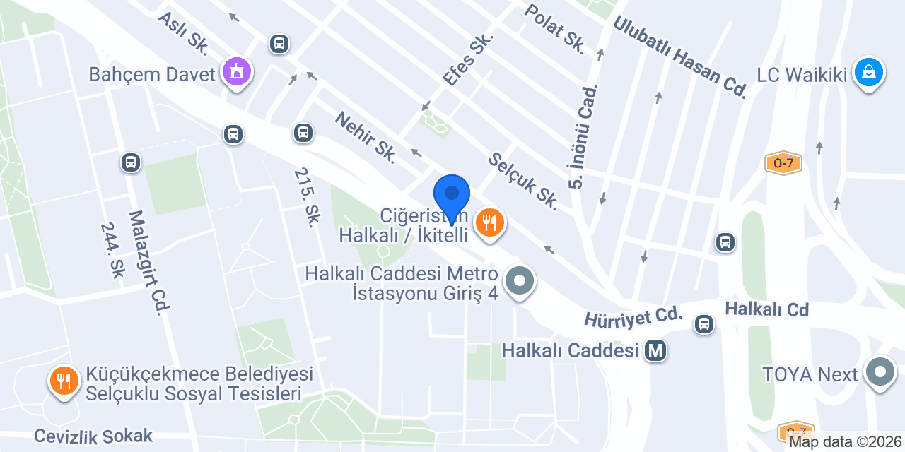 Acar Yapı Dekorasyon konumu