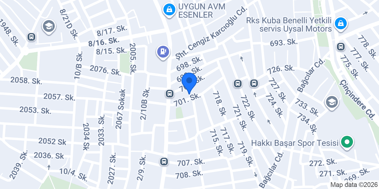 Görkem Tesisat konumu