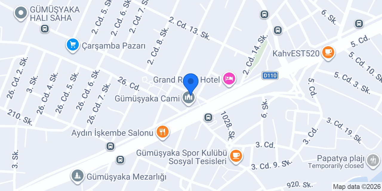 Gümüşyaka Taksi Özgür konumu