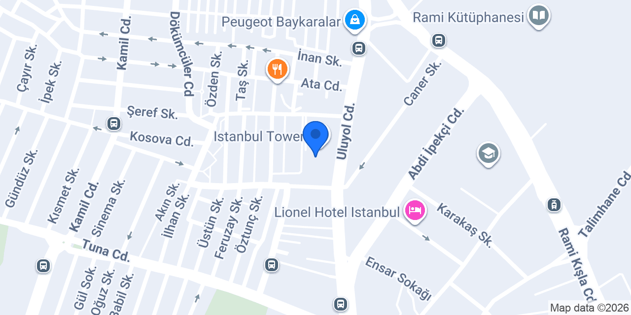 ADM MAKİNA konumu
