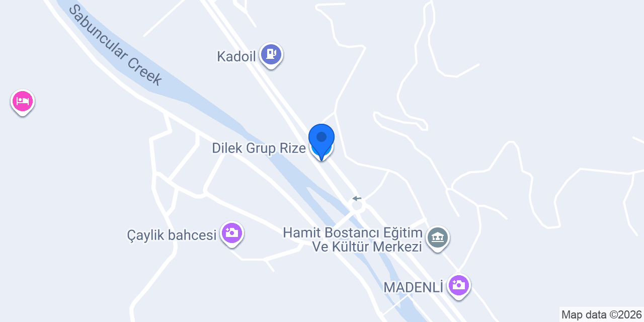 Dilek Grup Rize konumu