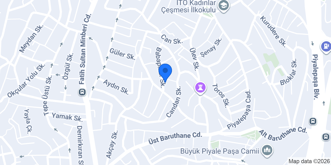 Mete Asansörlü Taşımacılık konumu