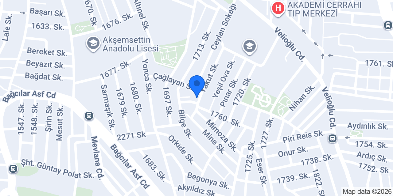 Bilge Bey Elektrik konumu