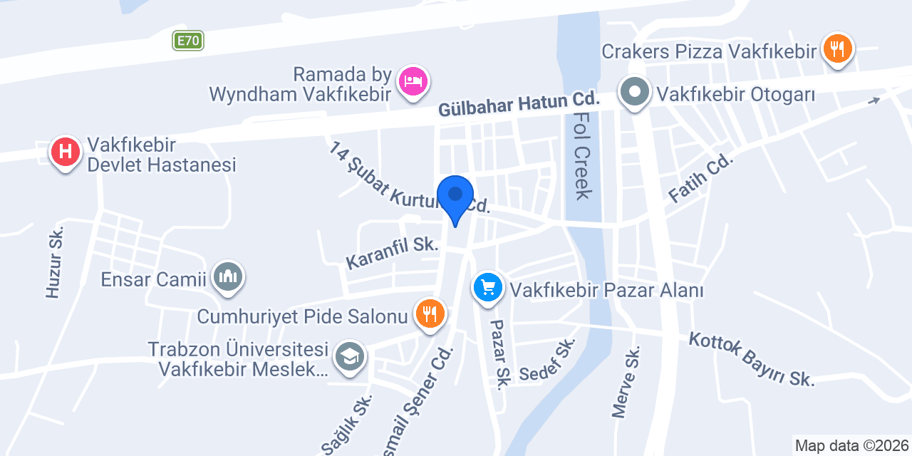 Alaatin Algan Veteriner Kliniği konumu