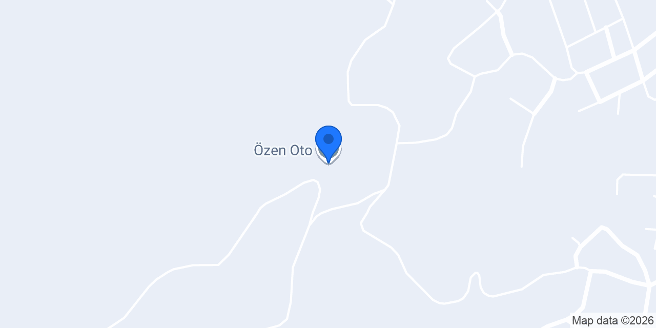 Özen Oto konumu