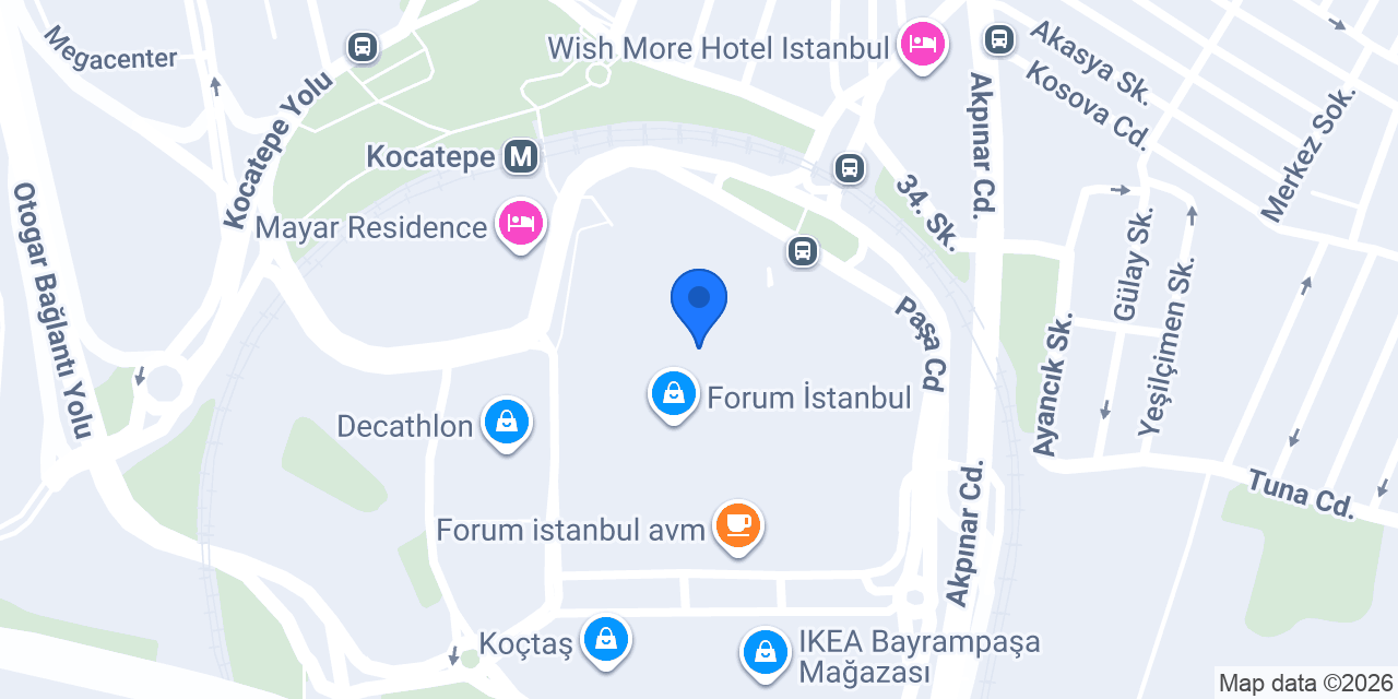 Özdilek Ev Tekstili konumu