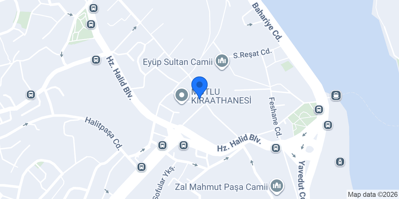 EYÜP GEYLANİ KİTAPEVİ konumu