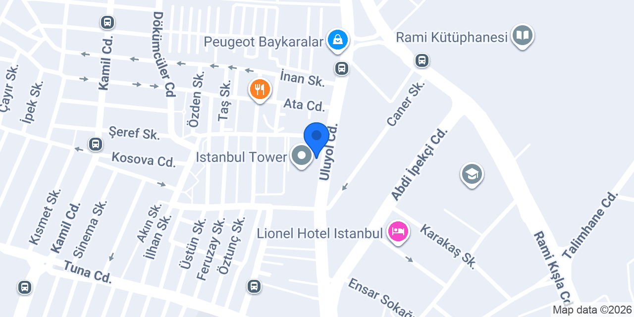 DEVCITY OTOMOTIV konumu