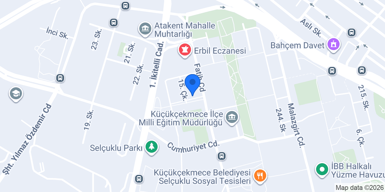 Öznur SEVEN AKKUŞ konumu