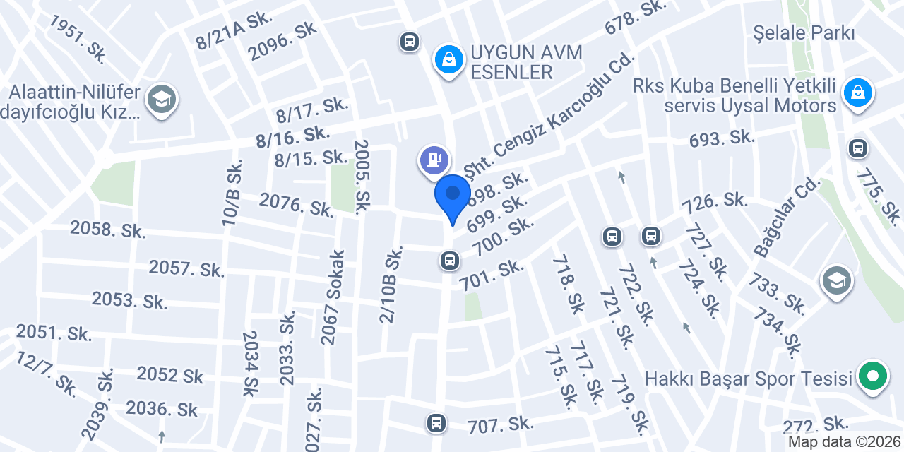 ÇAVDAROĞLU BAKLAVA konumu