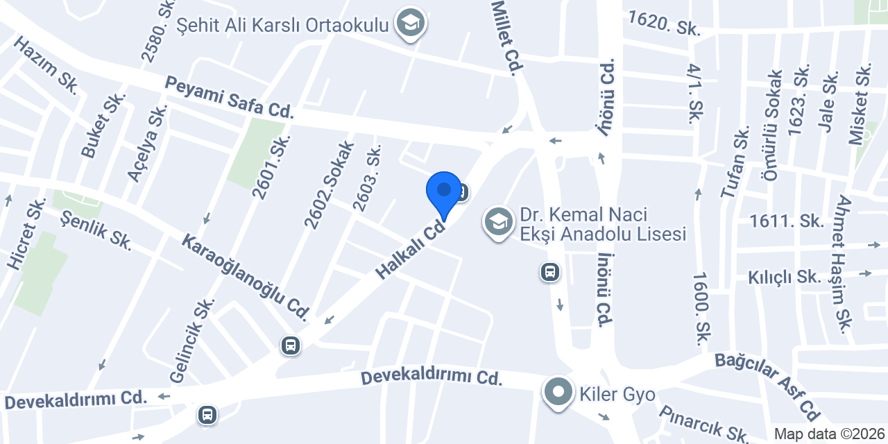 Motech Yol Yardımı konumu