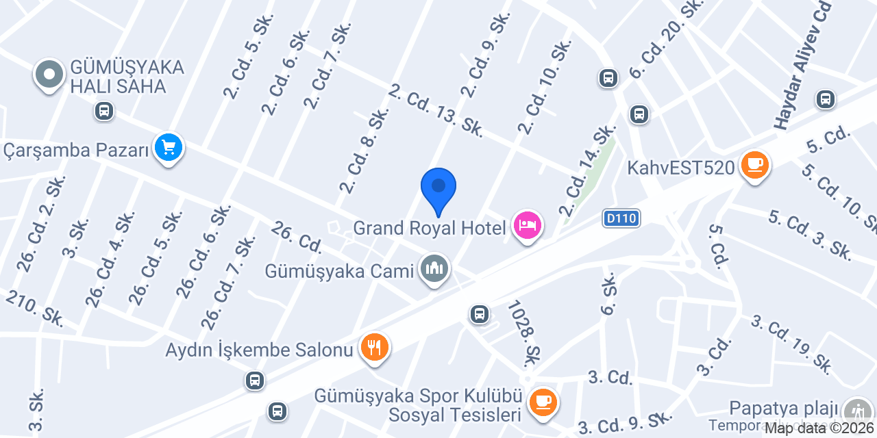 Gümüşyaka Anadolu Lisesi konumu