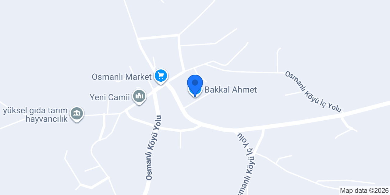 Bakkal Ahmet konumu