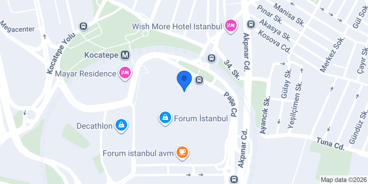 Fızyoworld konumu